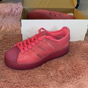 Superstar Jelly adidas neon pink 💕